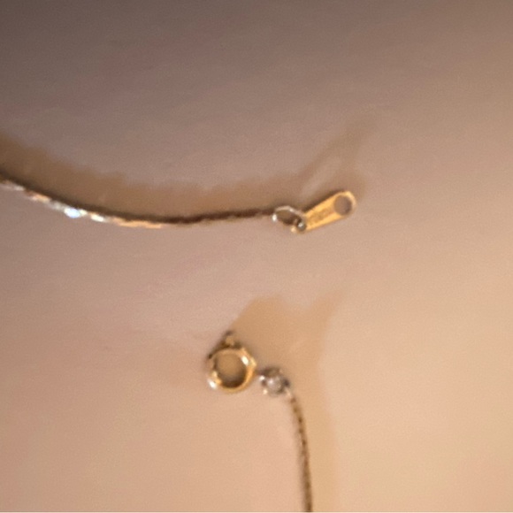 Vintage Gold tone and faux pearl necklace - Korea - Picture 2 of 2